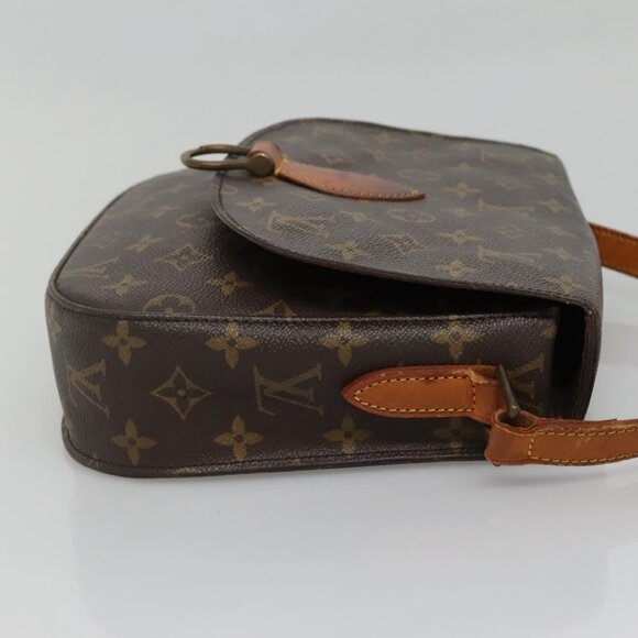 LOUIS VUITTON Monogram Saint Cloud GM Shoulder Bag M51242 LV Auth 129618 - Picture 5 of 16